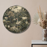 Botanical Elegance – Swan in the Forest Dartboard<br><div class="desc">Add a sophisticated twist to game night with this dart board featuring a tranquil swan gliding through a lily-covered forest pond. A perfect fusion of fun and fine art,  it makes an eye-catching statement in game rooms,  lounges,  or man caves.</div>