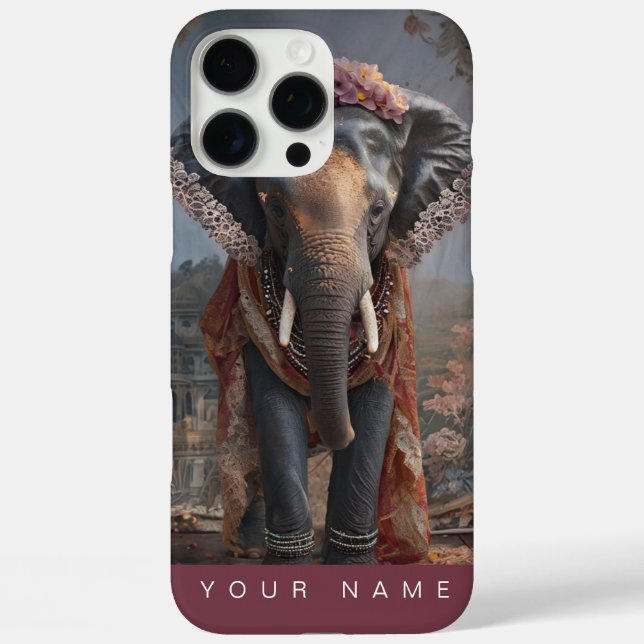 Botanical Elephant Case-Mate iPhone Case (Back)