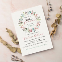 Botanical Eucalyptus Fall Leaf Wreath Birthday