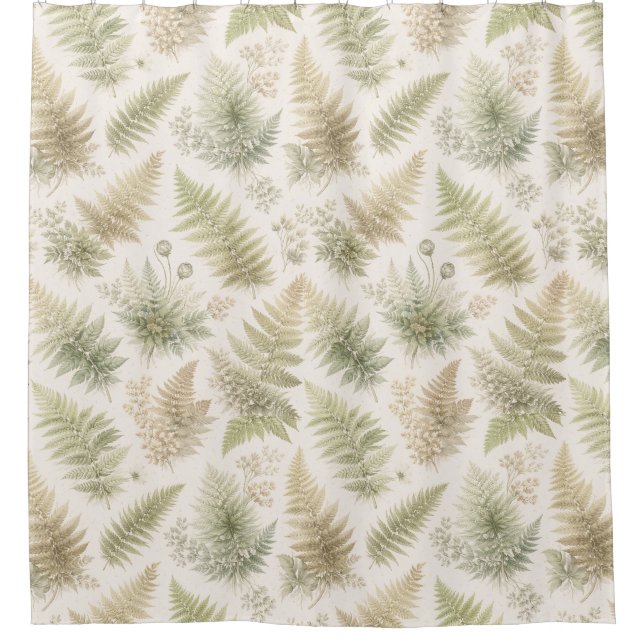 Botanical Fern Pattern (Front)