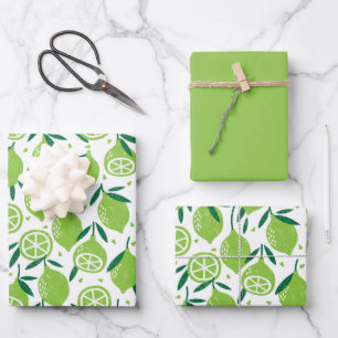 Botanical Festive Holiday and Birthday Custom Wrap Wrapping Paper Sheet