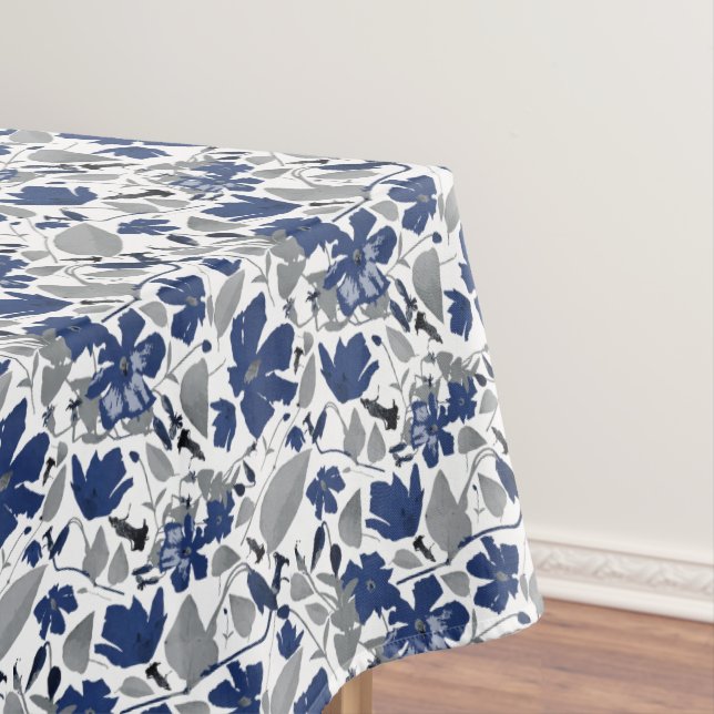 Botanical Floral Decor Tablecloth (In Situ)