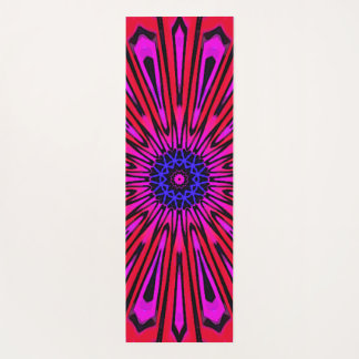 Botanical Floral Mandala  Yoga Mat