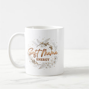 Botanical Floral Typography Coffee Mug