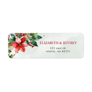 Botanical Floral Winter Christmas Wedding