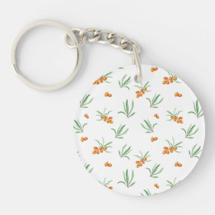  Botanical Flower Spring Floral Acrylic Keychain