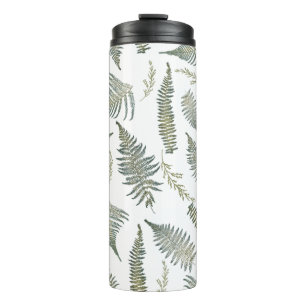Botanical Forest Ferns Pattern 1.0 Thermal Tumbler