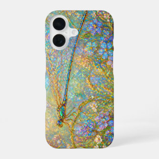 Botanical Garden Acrylic Landscape Painitng iPhone 16 Case