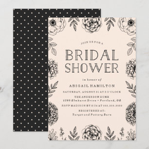 Botanical Garden   Bridal Shower Invitation