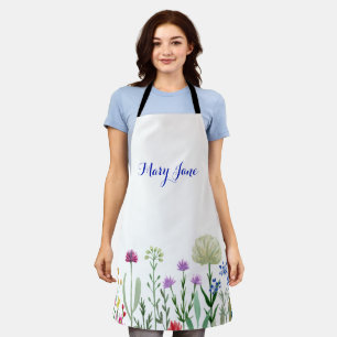 Botanical Garden Custom Apron