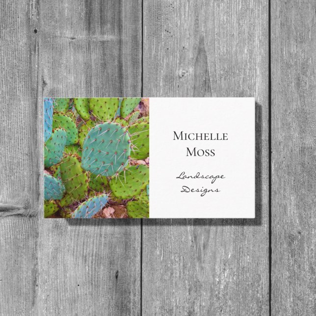 Botanical Garden Desert Succulent  Business Card (Creator Uploaded)