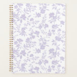 Botanical Garden Dusty Lavender - Neutral Planner<br><div class="desc">A graceful botanical garden pattern featuring delicate blossoms and leafy stems arranged in a flowing,  natural composition. 
Perfect for occasions that celebrate nature and elegance,  such as spring gatherings,  garden parties,  bridal showers,  weddings,  birthdays,  and thoughtful seasonal correspondence.</div>