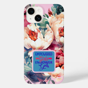 Botanical Garden Empowered Girls Empower Quote Case-Mate iPhone 14 Case