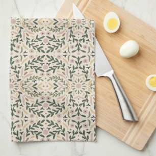 Botanical Garden Floral Bath Kitchen Towel