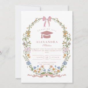 Botanical Garden Graduation Invitation