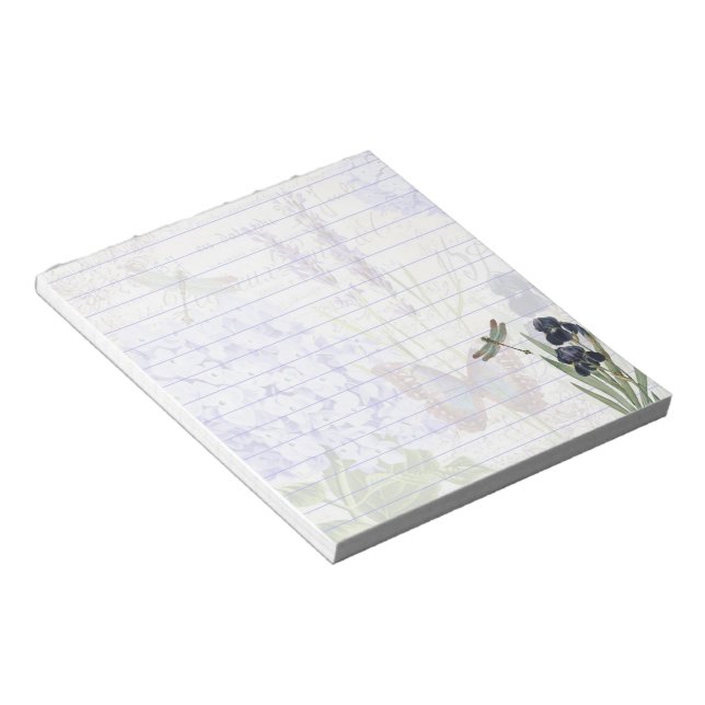 Botanical garden notepad (Angled)