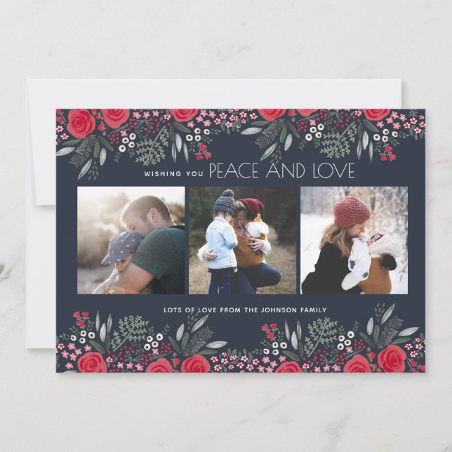Botanical Garden peace and love | Photo Card (Front)