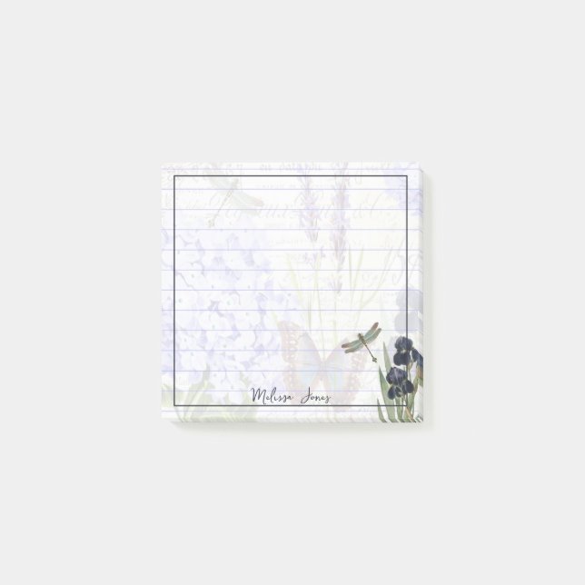 Botanical garden personalized notepad (Front)