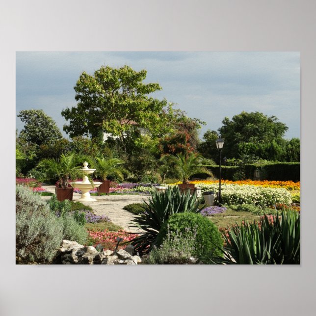 Botanical Garden Photo Poster (Front)