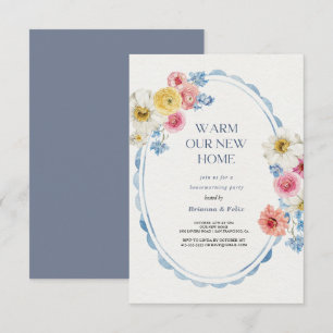 botanical garden Tropical Green Housewarming Party Invitation