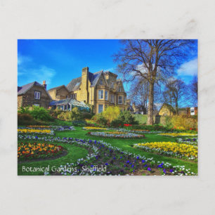 Botanical Gardens, Sheffield Postcard