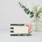 Botanical Glamour | Wedding Place Cards (Standing Front)