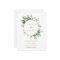 Botanical Gold Greenery Wedding Save the Date
