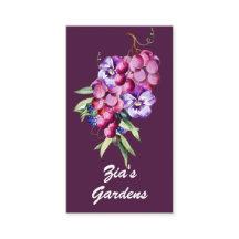 Botanical Grapes, Berries and Flowers