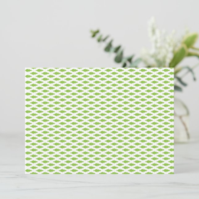 Botanical Green File Folder Set (Standing Front)