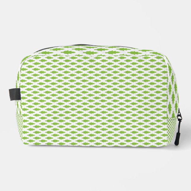 Botanical Green File Folder Set Dopp Kit (Front)
