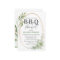 Botanical Greenery Gold BBQ Baby Shower