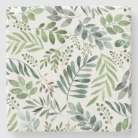 Botanical Greenery Leaves Watercolor