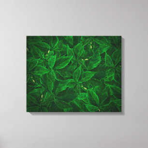 Botanical Greenery Painting Stretched Canvas Print