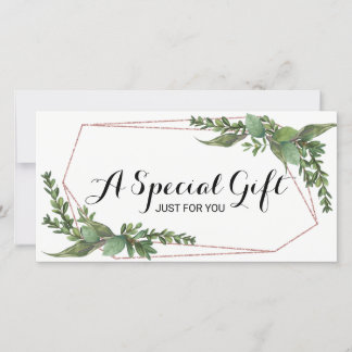 Botanical Greenery Salon & Spa Gift Certificates