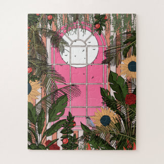 Botanical Greenhouse Jigsaw Puzzle
