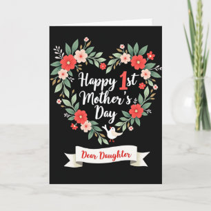 Botanical Heart Card