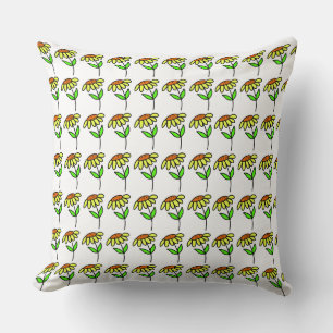 Botanical Illustration Decorative Cushion for Cott