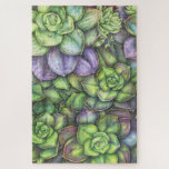 Botanical Illustration Puzzle<br><div class="desc">Piece together a lively botanical scene illustrated in colored pencil. With soft textures and bright,  natural colors,  this puzzle celebrates the beauty of plants and the charm of hand-drawn artwork.</div>