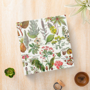 Botanical Illustrations Binder