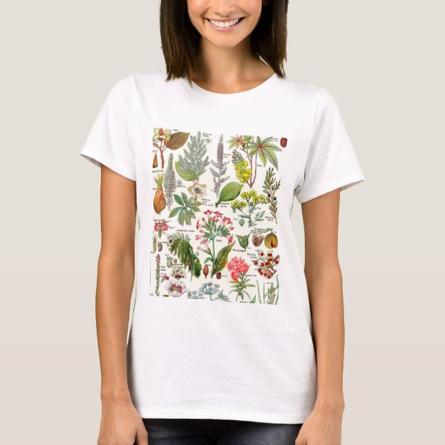 Botanical Illustrations  T-Shirt (Front)