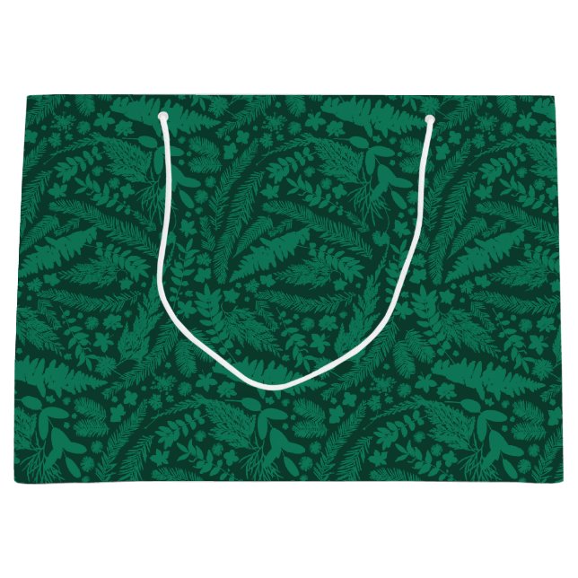 Botanical Impressions  Large Gift Bag (Front)