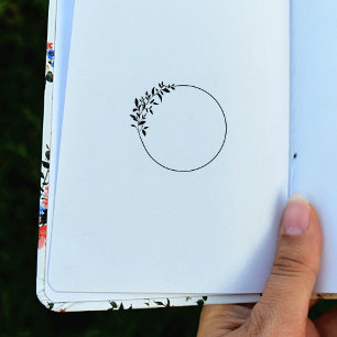 Botanical Journal  Rubber Stamp