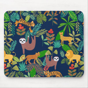 Botanical Jungle   Mouse Pad