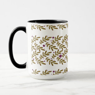 Botanical Leaf Combo Mug (15 oz)