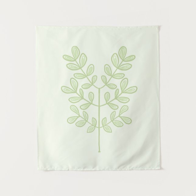 Botanical Leaf Tapestry (Front)