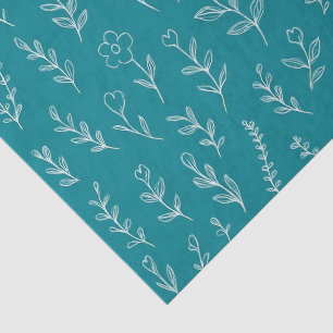 Botanical Leaves Tissue Paper