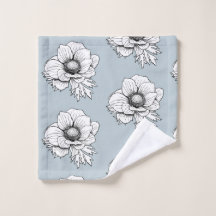 Botanical Line Art: Anemone