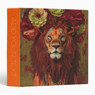 Botanical Lion Binder