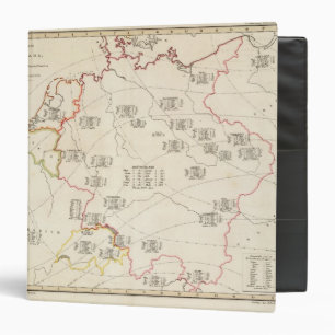Botanical Map of Germany Binder
