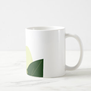 Botanical Minimalist Leaf Design Classic Mug